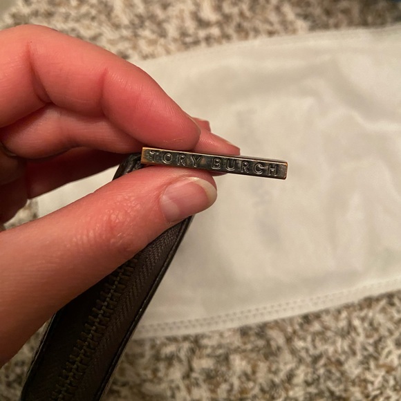 Silver Metallic Tory Burch Wallet - Picture 9 of 10